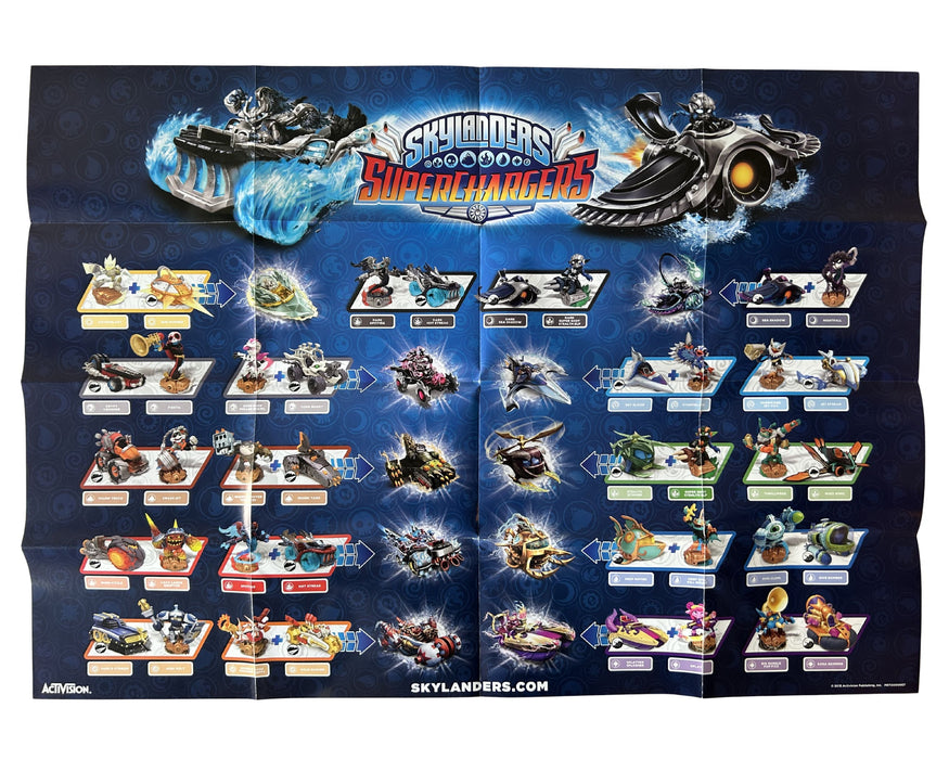 Skylanders SuperChargers Dark Edition Poster - for just $25! 