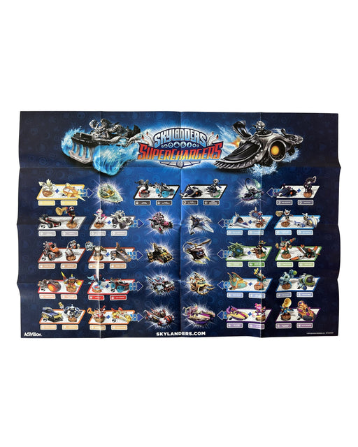 Skylanders SuperChargers Dark Edition Poster - for just $25! 