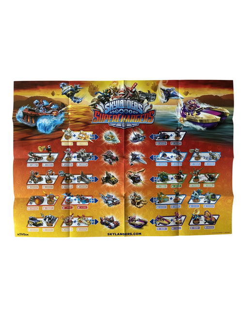 Skylanders SuperChargers Starter Pack Poster - for just $15! 