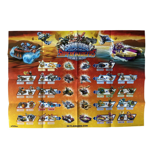 Skylanders SuperChargers Starter Pack Poster - for just $15! 