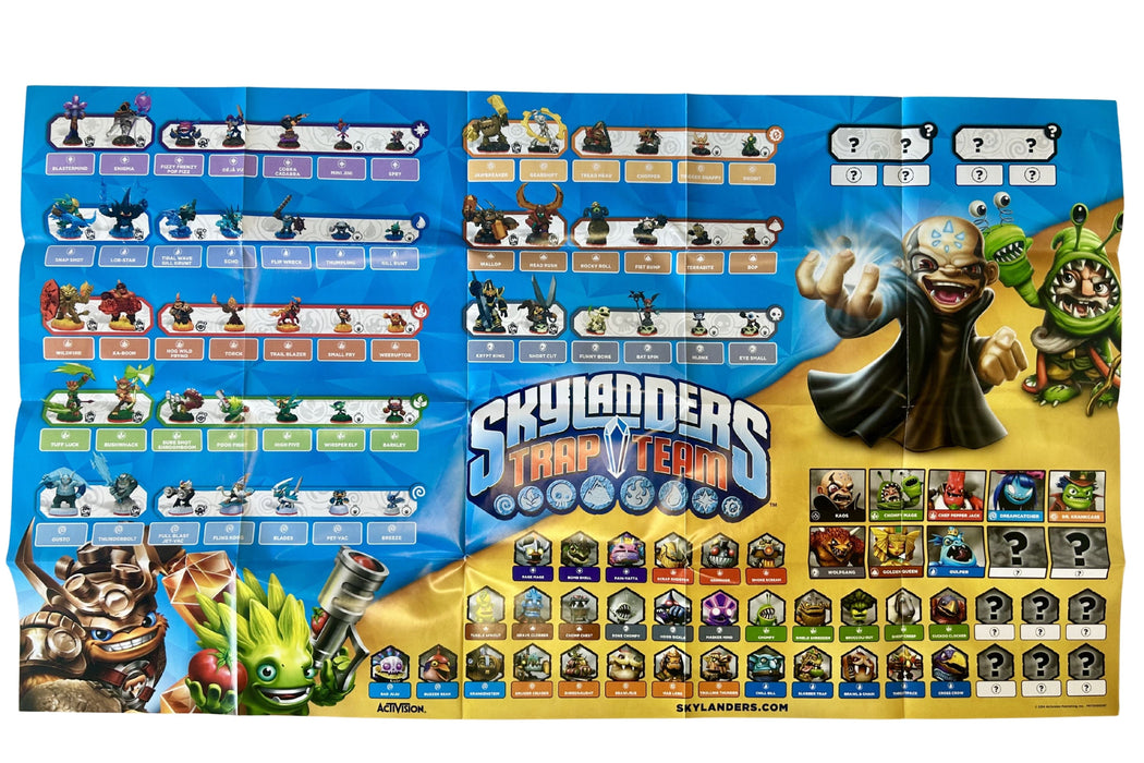 Skylanders Trap Team Starter Pack Poster - for just $15! 