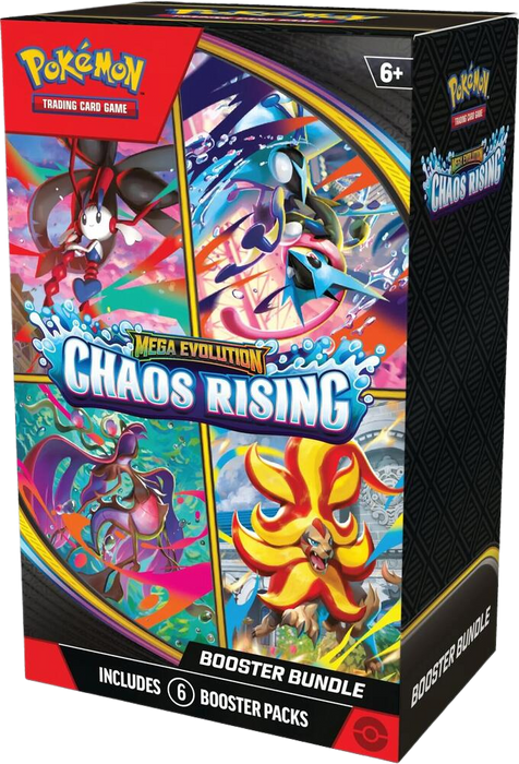 Mega Evolution: Chaos Rising Booster Bundle - for just $60! 
