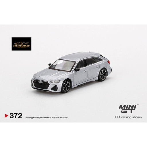 Mini-GT Audi RS 6 Avant Carbon Black Edition Florett Silver Limited Edition 1:64 - Premium Audi - Just $17.99! Shop now at Retro Gaming of Denver