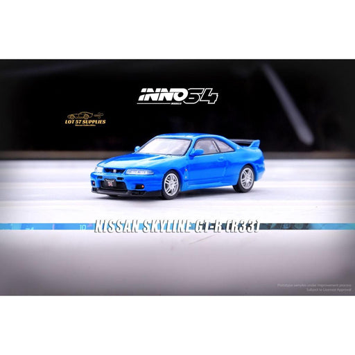 Inno64 Nissan Skyline GT-R (R33) in Blue 1:64 - Premium Nissan - Just $25.99! Shop now at Retro Gaming of Denver