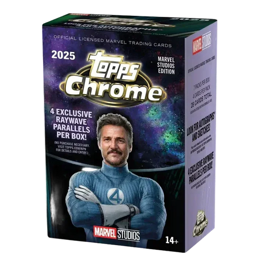 2025 Topps Marvel Studios Chrome - Value Box - for just $40! 
