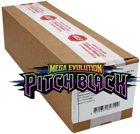 Mega Evolution: Pitch Black - Booster Box Case - for just $1500! 