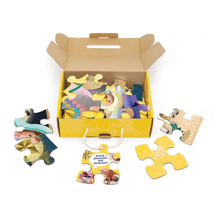 Unto Us 35 Piece Floor Jigsaw Puzzle Cobble Hill - for just $19.99! 
