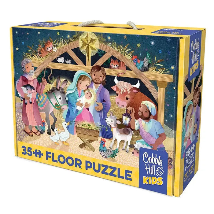 Unto Us 35 Piece Floor Jigsaw Puzzle Cobble Hill - for just $19.99! 