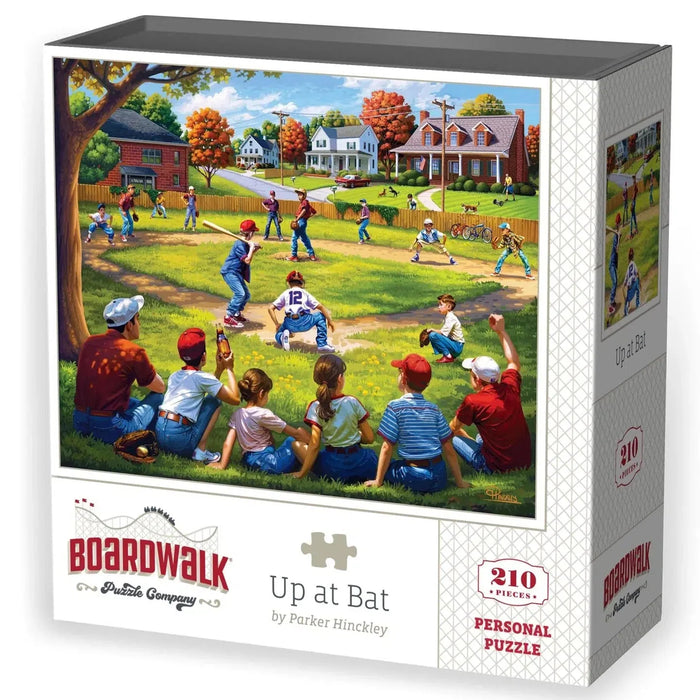 Up at Bat 210 Piece Jigsaw Puzzle Boardwalk - for just $11.99! 