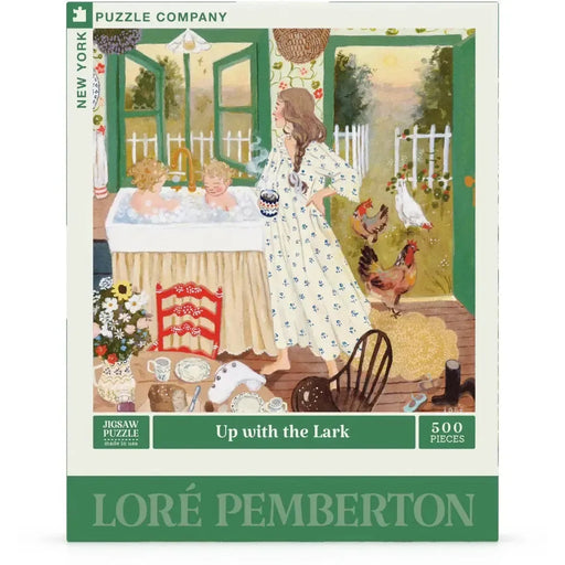Up with the Lark 500 Piece Jigsaw Puzzle NYPC - for just $22.99! 
