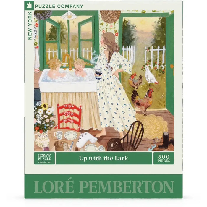Up with the Lark 500 Piece Jigsaw Puzzle NYPC - for just $22.99! 
