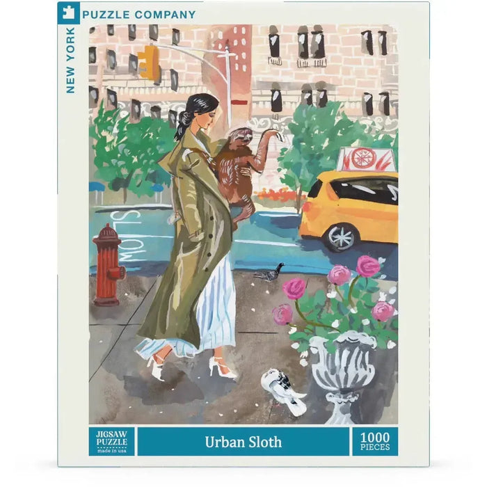 Urban Sloth 500 Piece Jigsaw Puzzle NYPC - for just $22.99! 