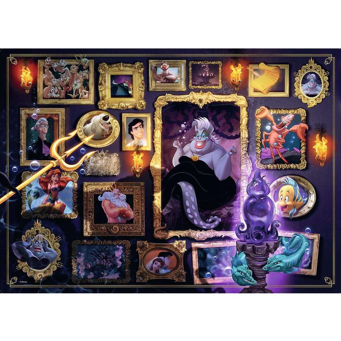 Ursula "Disney Villainous" 1000 Piece Jigsaw Puzzle Ravensburger - for just $29.99! 