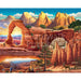 Utah's 5 National Parks 210 Piece Jigsaw Puzzle Boardwalk - for just $11.99! 