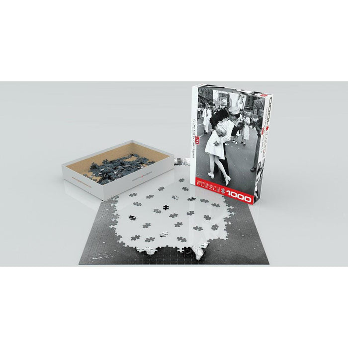 V-J Day Kiss Life 1000 Piece Jigsaw Puzzle Eurographics - for just $19.99! 