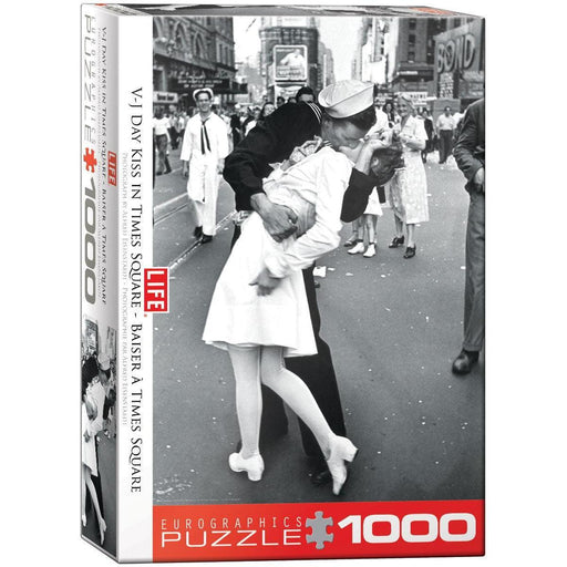 V-J Day Kiss Life 1000 Piece Jigsaw Puzzle Eurographics - for just $19.99! 