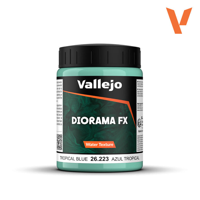 Vallejo Diorama FX: Water Texture - Tropical Blue - for just $18.99! 