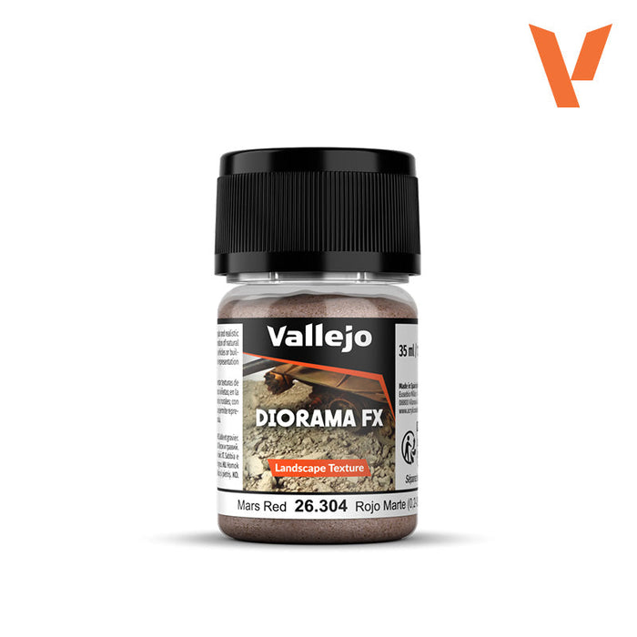 Vallejo Diorama FX: Landscape Texture - Mars Red - 0.2-0.6 mm - for just $5.49! 