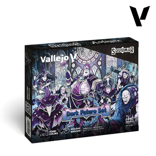 Vallejo Paint Sets: Squidmar Miniatures - Dark Future Set - for just $51.99! 