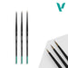 Vallejo Hobby Brushes: Pro Modeler - Natural Hair - Design Set - Sizes 4/0, 3/0 & 2/0 - for just $28.99! 