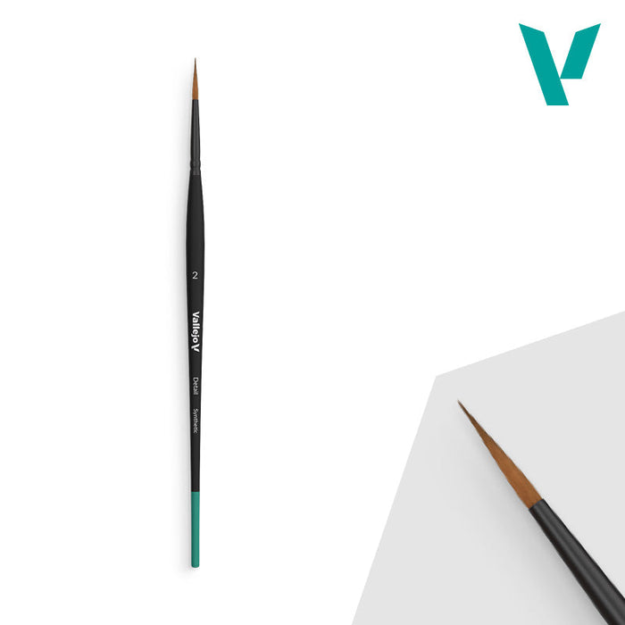 Vallejo Hobby Brushes: Detail - Synthetic - Size 2 - for just $4.99! 