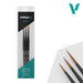 Vallejo Hobby Brushes: Detail - Synthetic - Design Set - Sizes 0, 1 & 2 - for just $13.99! 