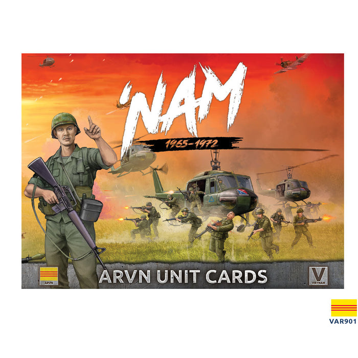 Flames of War: 'NAM - Army of the Republic of Vietnam Unit Cards - for just $15! 