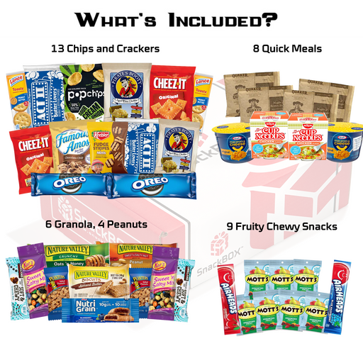 *Quick Meals* Original SnackBOX Care Package (40 Snacks) - for just $46.99! 
