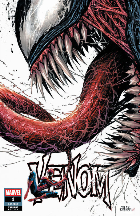 VENOM #1 UNKNOWN COMIC BOOKS EXCLUSIVE TYLER KIRKHAM CVR A 5/9/2018 - for just $40! 