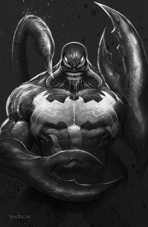 Venom #30 GRAY SCALE Tyler Kirkham Exclusive Virgin Var (11/18/2020) - for just $45! 