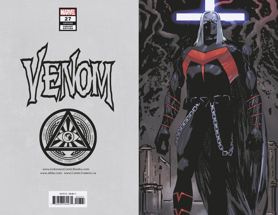 VENOM #27 UNKNOWN COMICS EXCLUSIVE 3RD PTG VIRGIN VAR (10/07/2020) - for just $20! 