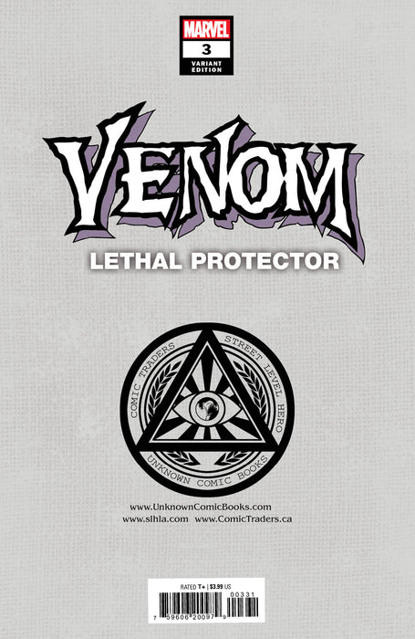 Venom: Lethal Protector #3 Unknown Comics Tyler Kirkham Exclusive Var (06/22/2022) (06/29/2022) - for just $10! 
