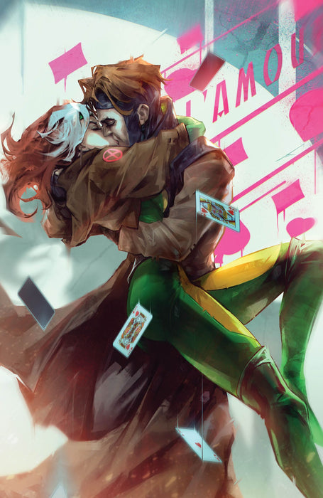 Rogue & Gambit #3 Unknown Comics Ivan Tao Exclusive Virgin Graffiti Wall Var (05/10/2023) - for just $20! 