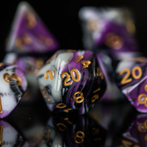 Visions of Nightmares Acrylic Dice Set - Just $9.99! Shop now at Retro Gaming of Denver