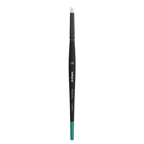 Vallejo Hobby Brushes: Round Weathering - Synthetic - Large - for just $6.99! 