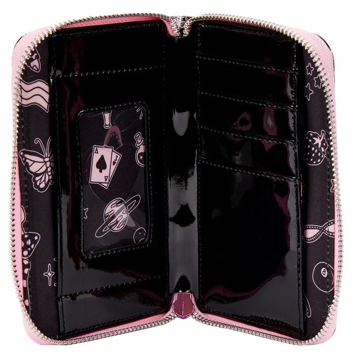 Loungefly: Valfre Tattoo Aop Zip Around Wallet - for just $40! 