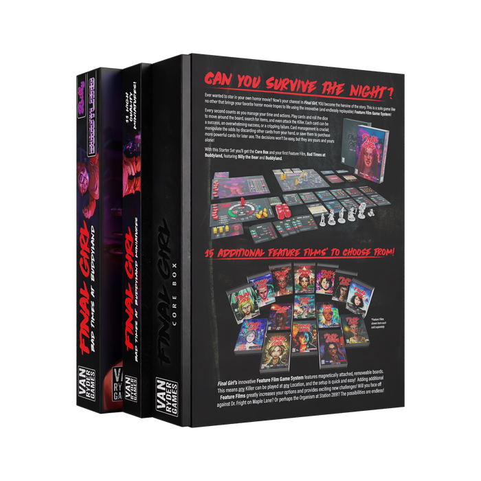 Final Girl: Bad Times at Buddyland Starter Set - for just $59.99! 