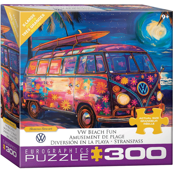 VW Beach Fun 300 Piece Jigsaw Puzzle Eurographics - for just $17.99! 