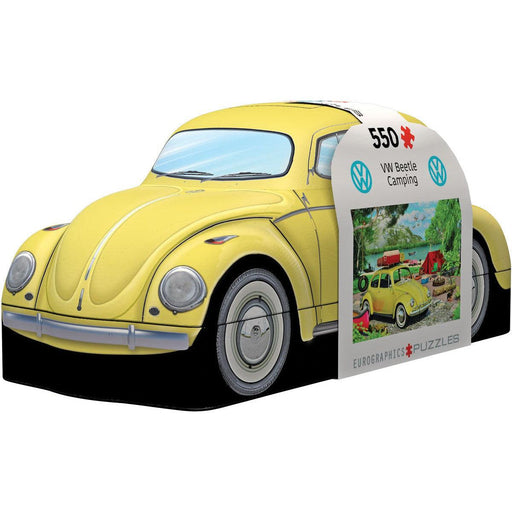 VW Beetle Camping 550 Piece Jigsaw Puzzle in Tin Eurographics - for just $23.99! 