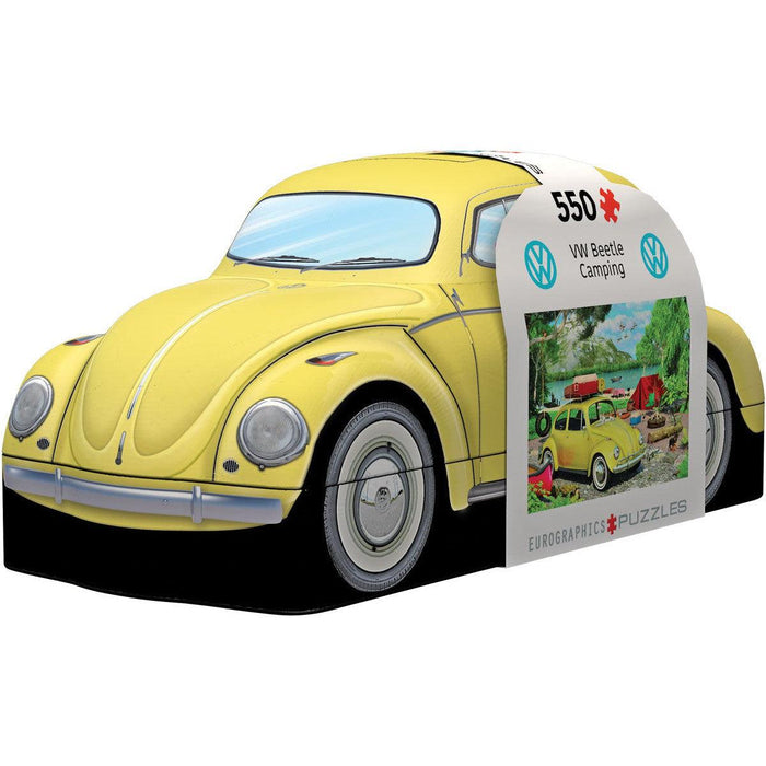 VW Beetle Camping 550 Piece Jigsaw Puzzle in Tin Eurographics - for just $23.99! 