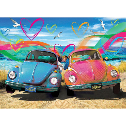 VW Beetle Love 1000 Piece Jigsaw Puzzle Eurographics - for just $21.99! 