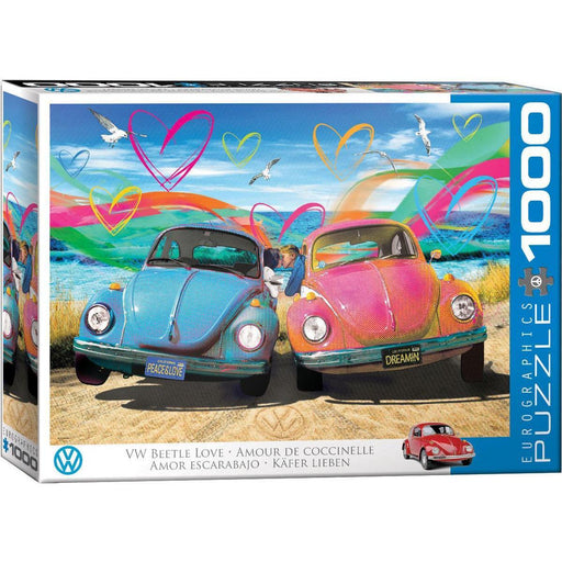 VW Beetle Love 1000 Piece Jigsaw Puzzle Eurographics - for just $21.99! 