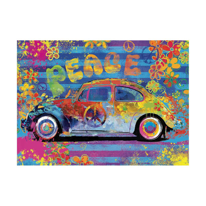 VW Beetle Splash Buggy 550 Piece Jigsaw Puzzle in Tin Eurographics - for just $24.99! 