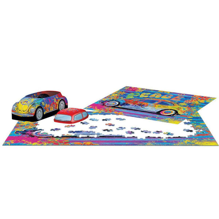 VW Beetle Splash Buggy 550 Piece Jigsaw Puzzle in Tin Eurographics - for just $24.99! 