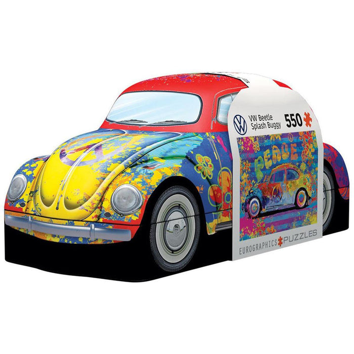 VW Beetle Splash Buggy 550 Piece Jigsaw Puzzle in Tin Eurographics - for just $24.99! 