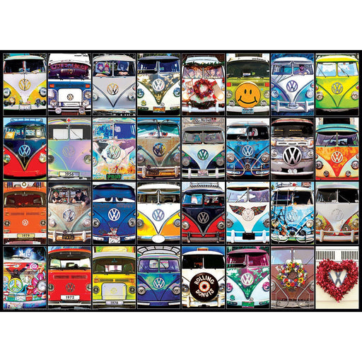 VW Cool Faces 1000 Piece Jigsaw Puzzle Eurographics - for just $19.99! 