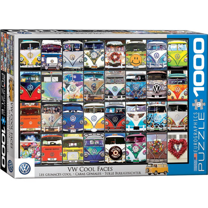 VW Cool Faces 1000 Piece Jigsaw Puzzle Eurographics - for just $19.99! 