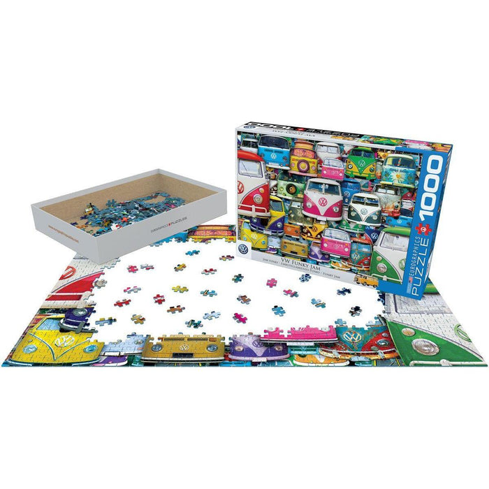 VW Funky Jam 1000 Piece Jigsaw Puzzle Eurographics - for just $19.99! 