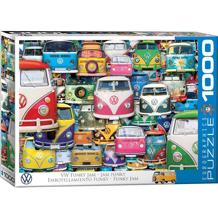 VW Funky Jam 1000 Piece Jigsaw Puzzle Eurographics - for just $19.99! 