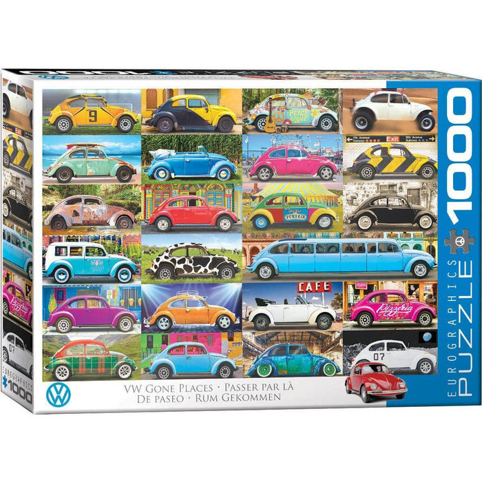 VW Gone Places 1000 Piece Jigsaw Puzzle Eurographics - for just $21.99! 